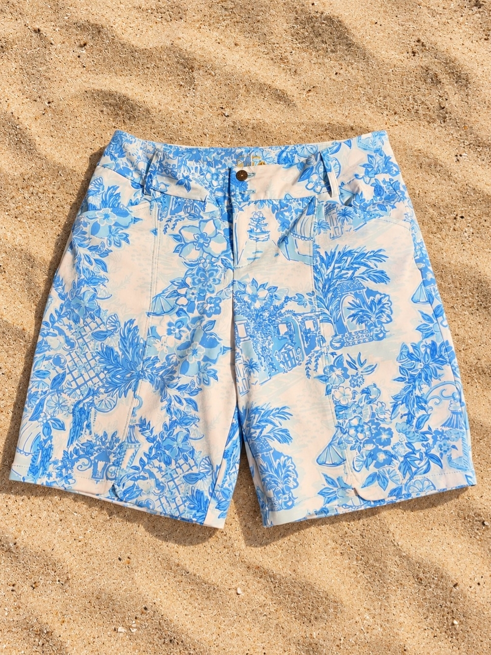 Lilly Pulitzer Luxetic Womens Shorts Size 6
